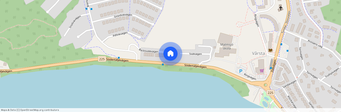 Backsvalevägen, Grödinge