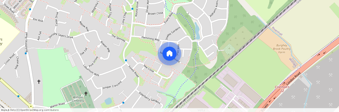 Newman Crescent, Witham, Essex, CM8