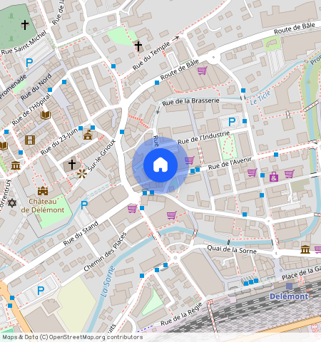 Rue des Bâts **, Delémont