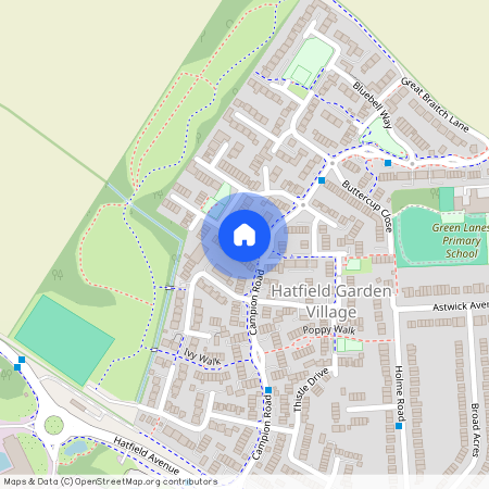 Campion Road, Hatfield, AL10