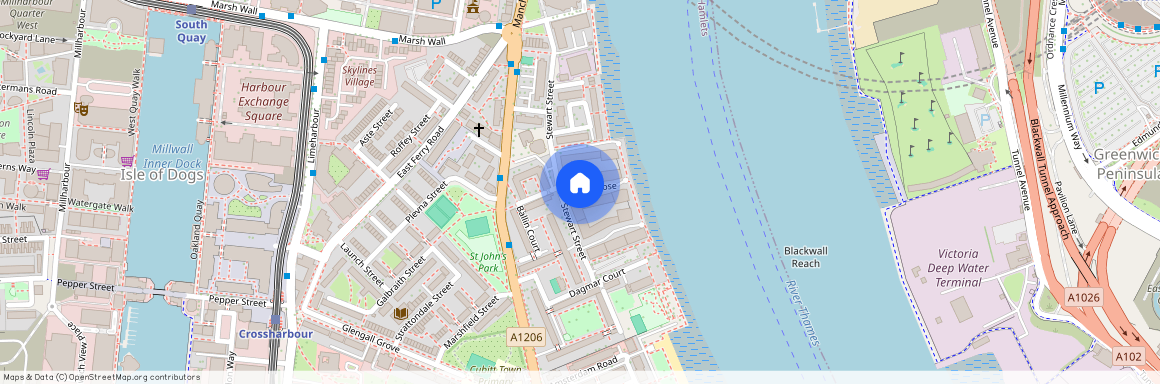 Ovex Close, Canary Wharf, E14, London