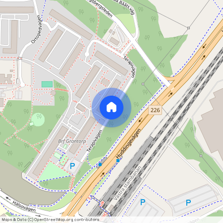 Terapivägen, Huddinge