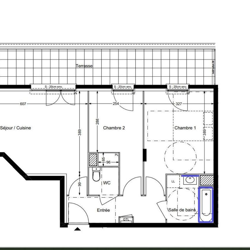 location Appartement T3 DE 58.01m² À SAVIGNY LE TEMPLE - Photo 1