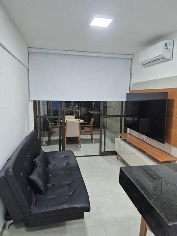Apartamento Com 1 Dormitório Para Alugar, 48 m² por R$4.400,00/mês - Piatã - Salvador/ba - Foto 2