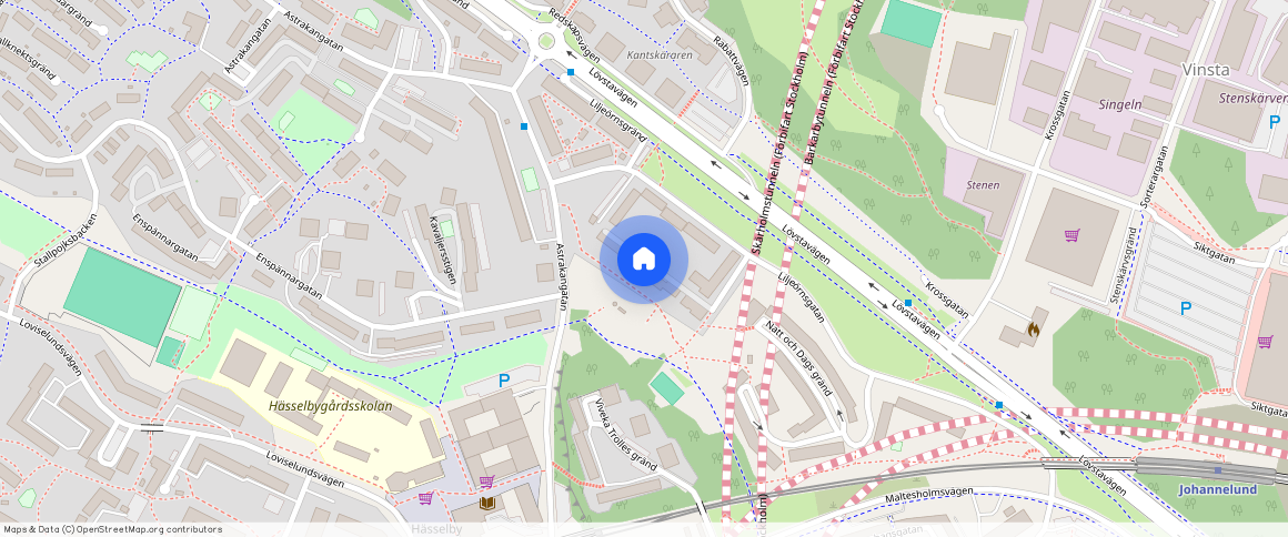 Liljeörnsgatan **, Hässelby Gård