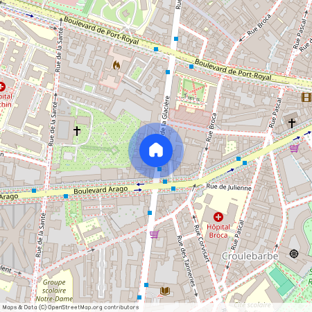 Glacière 24, Rue de la Glacière, Paris