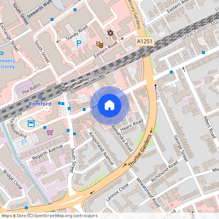 Victoria Road, Romford, London, RM1