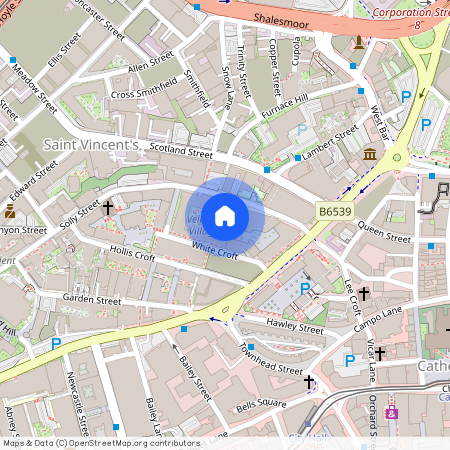 at Velocity Village, Studio Apartment, Solly Street, S1, Solly Street S1