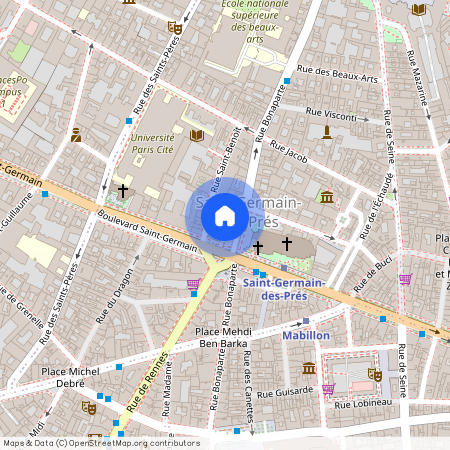 Saint Germain Des Prés, Paris 6Ème