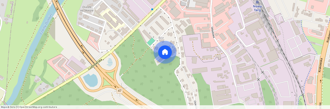 os. Bór, Nowy Targ, nowotarski, małopolskie