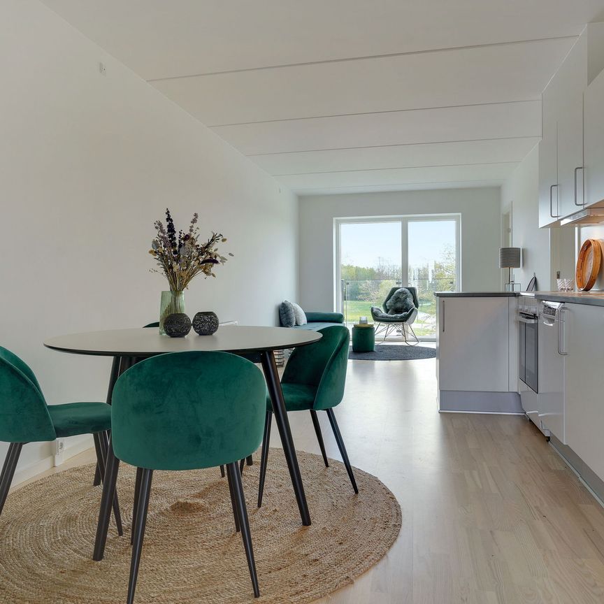 Moderne lejebolig i Odense M med fælles tagterrasse - perfekt til den studerende/delebolig - Foto 1