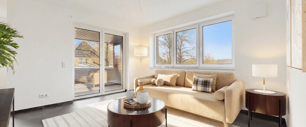 Wohnen mit Stil – Loggia, Aufzug, Stellplatz - KfW-40 - Foto 1