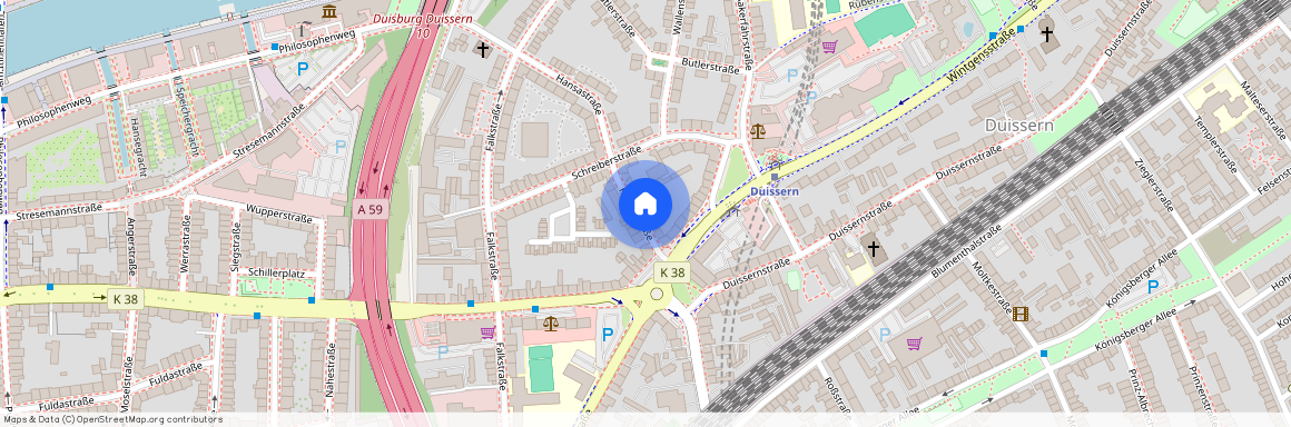 Hansastraße 102, 47058 Duisburg - Duisburg-Mitte