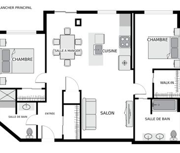 À louer / Appartement - Photo 6