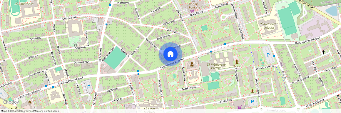 Vycpálkova, Praha 4 - Chodov