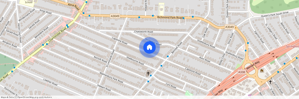 Capstone Road, Charminster