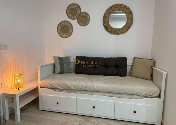 half season. For rent from 1.10.24-31.5.25 renovated apartment within walking distance of Carihuela beach