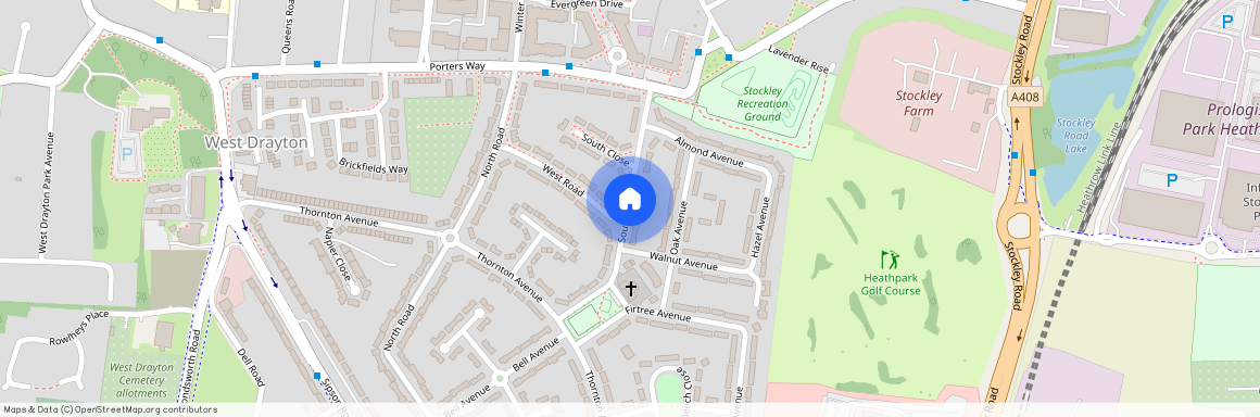 South Road, West Drayton, Middlesex, UB7