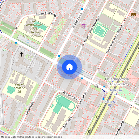 Warszawa, Ochota, Karola, Dickensa