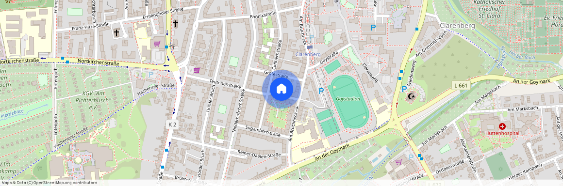 Teutonenstraße 6, 44263 Dortmund, Deutschland