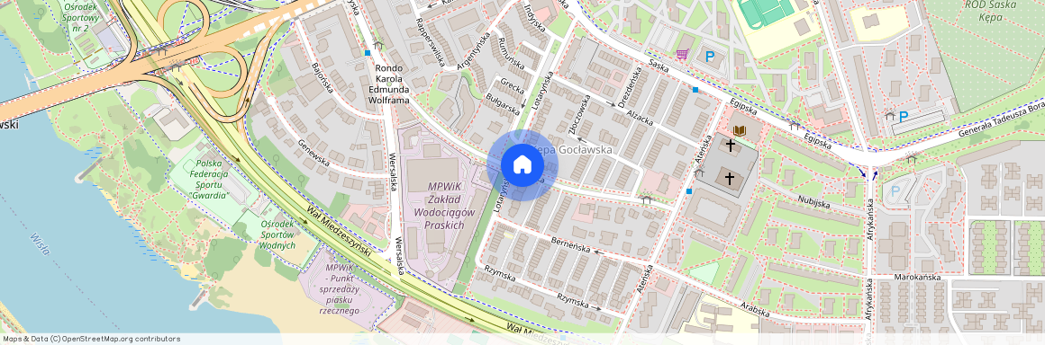 ul. Brukselska, Saska Kępa, Praga-Południe, Warszawa, mazowieckie