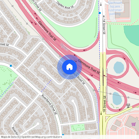 Riverbirch Road Southeast, Calgary