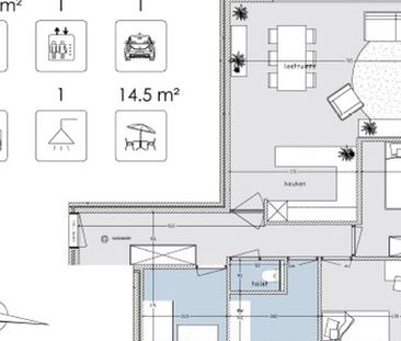 Appartement te huur in Maldegem voor € 945 met 2 slaapkamers - Foto 3