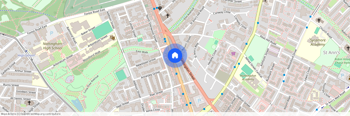 142 Mansfield Road, Nottingham, NG1 3HW