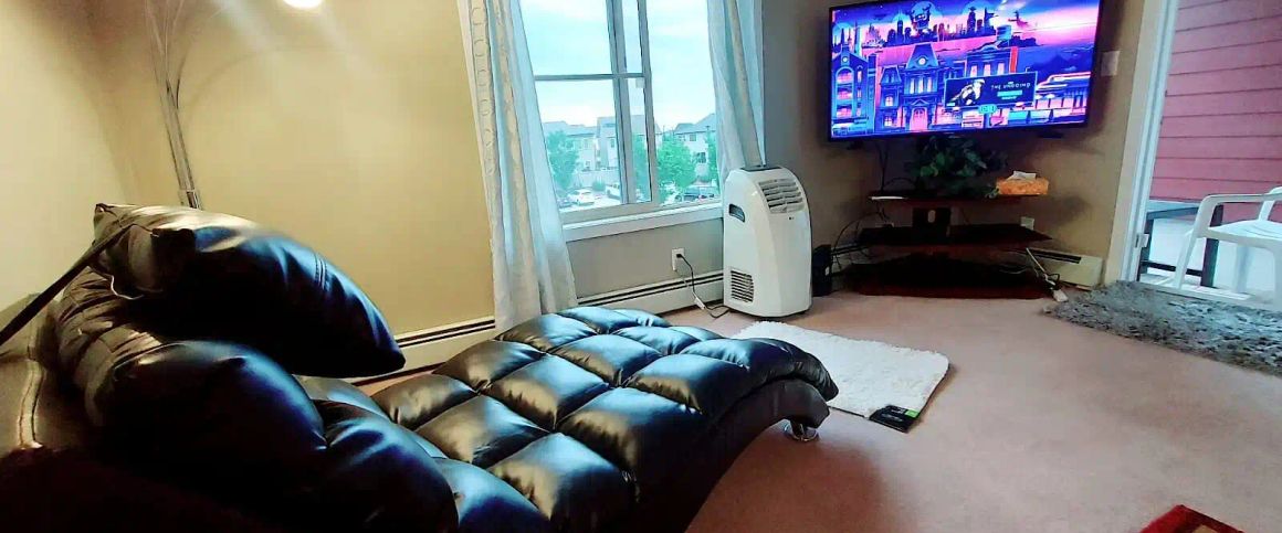Beautiful Condo in SW Edmonton | Furnished | power,heat, water — 1 Bedroom Condo Unit - Photo 1