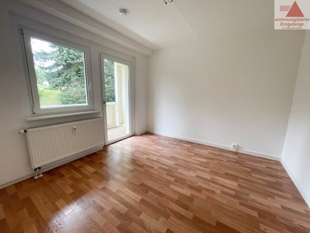 2-Raum-Wohnung im Erdgeschoss mit Balkon - Foto 2