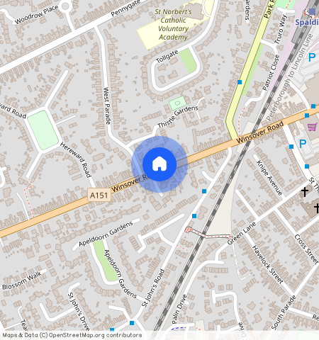 Winsover Road, Spalding