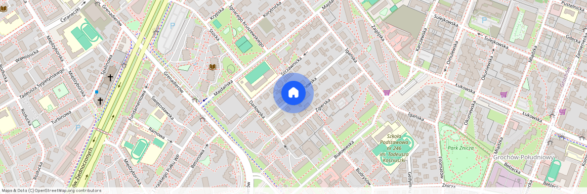 ul. Kutnowska, Grochów, Praga-Południe, Warszawa, mazowieckie