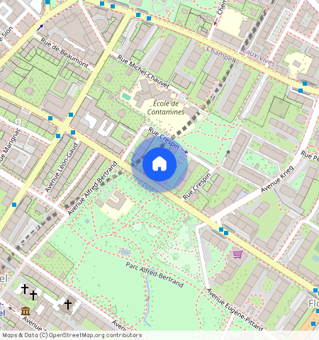 Rue Crespin **, 1206, Genève