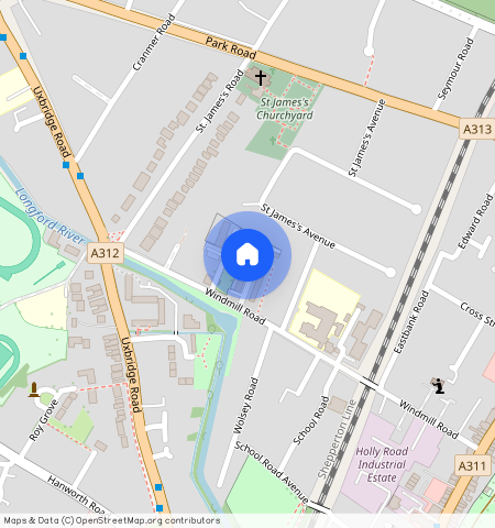 Sanders Close, Hampton Hill, Hampton, TW12