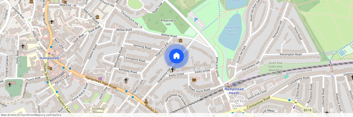Downshire Hill, Hampstead, London, NW3 1NT