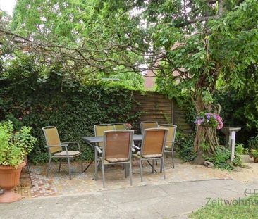 (EF0476_M) Dresden: Radebeul, kleines möbliertes Häuschen, Sitzecke... - Foto 1