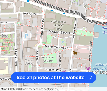 Maine Tower, 9 Harbour Way, Canary Wharf, London, E14 9DN - Photo 1