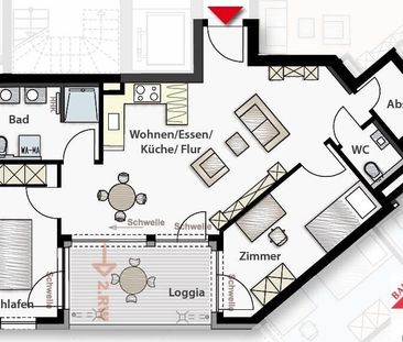 Schöne Wohnung unweit der Stadtmitte! - Photo 1