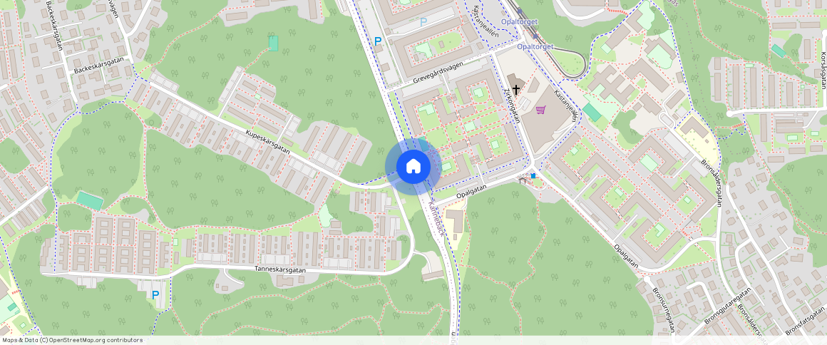 Grevegårdsvägen, Västra Frölunda