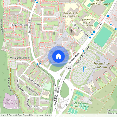 Zwickauer Straße 7, 56075 Koblenz