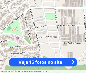 Casa para alugar em Londrina, Santiago, com 2 quartos, com 68.41 m² - Foto 1