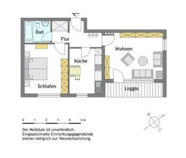 2-Zimmer-Wohnung in Mülheim-Speldorf - Photo 1