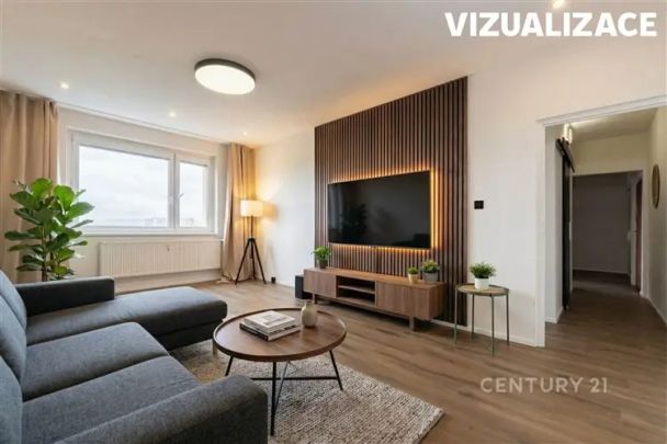 Pronájem zrekonstruovaného bytu 2+1 v Chomutově, 58 m - Photo 1