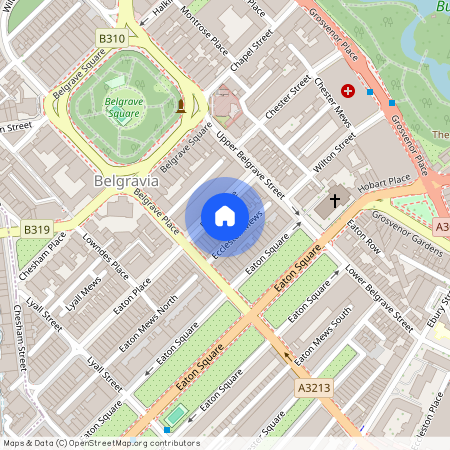 Eaton Place, Belgravia, London, SW1X