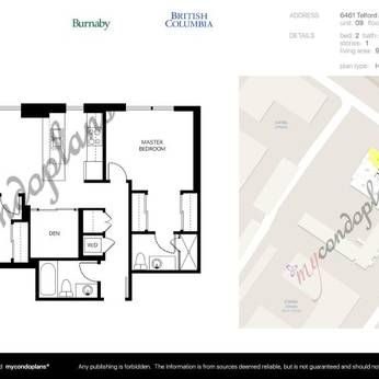 2 Bedroom +Den, 2 Bathroom, 2 Parking, EV charging stalls, Corner unit - Photo 4