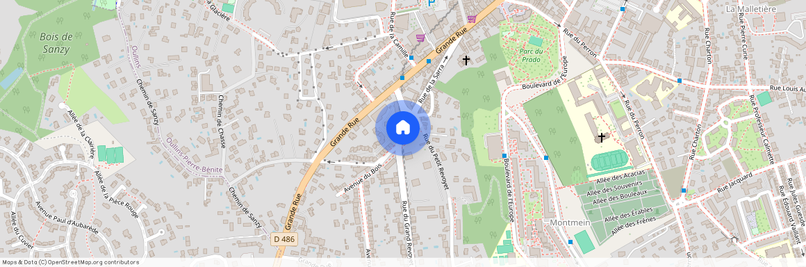 Rue de la Sarra, Francja, Oullins-Pierre-Bénite