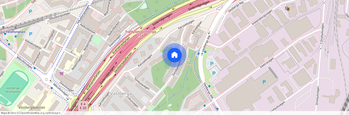 Dansbanevägen, Hägersten