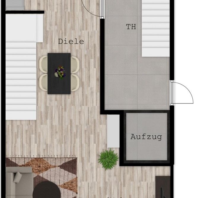 Neubau von 6 barrierearmen Komfort-Mietwohnungen in zentraler Lage von Oberhausen-Mitte - Foto 1