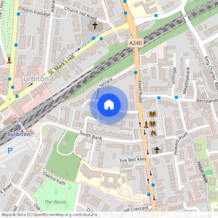 South Terrace, Surbiton, KT6 6HU, Surrey