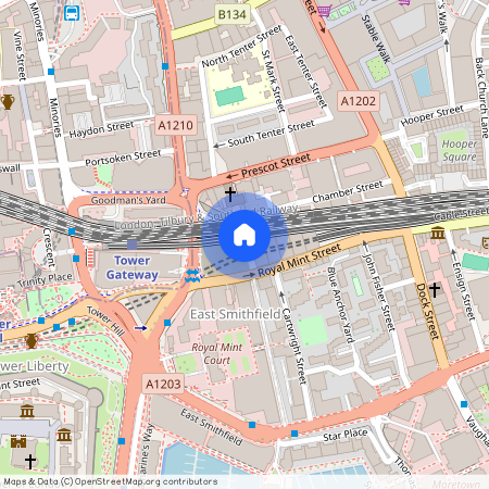 Rosemary Building, Royal Mint Gardens, E1